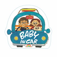 BABY inCAR マグネット！