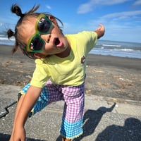 🐻ロゴのTシャツ(YELLOW)for KIDS