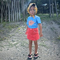 SUNロゴのTシャツ(BLUE)for KIDS