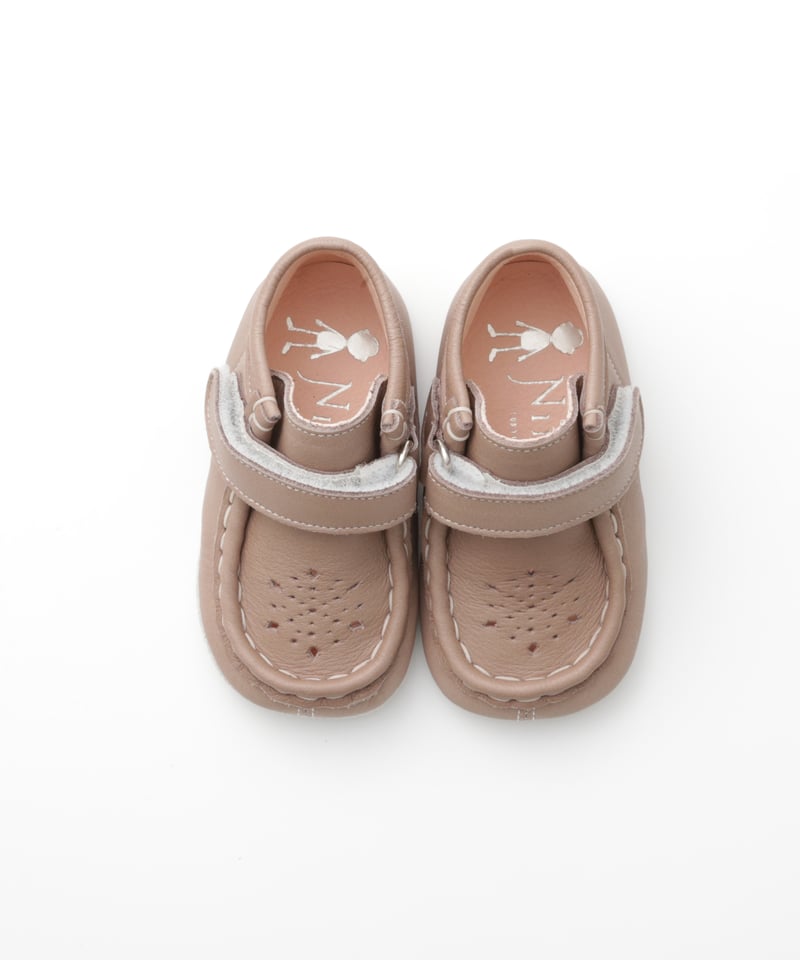 【新品未使用】アメリカ製　ハンドメイド　モカシン　footskins レディース 2wayローファー ビット ボア 痛くない バスクラフト