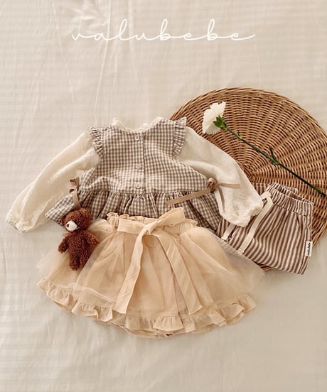 即納 valubebe Lena Frill Vest