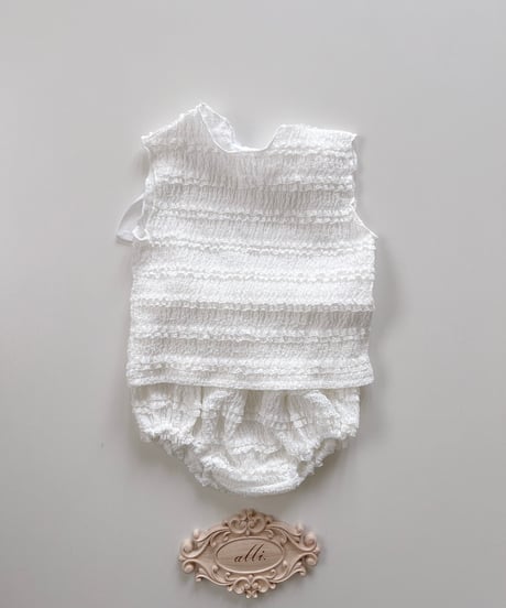 即納 bebe nine Lulu Bloomer Set