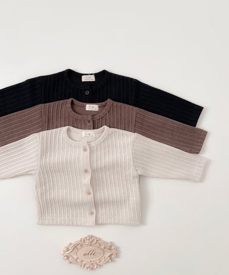 即納hibye Haribontgol cardigan