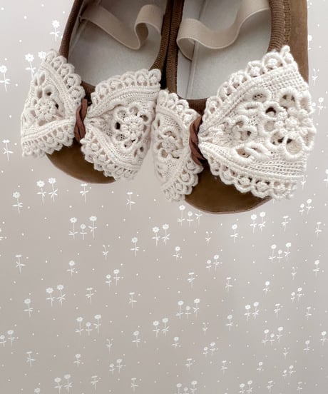 即納baby punching ribbon shoes