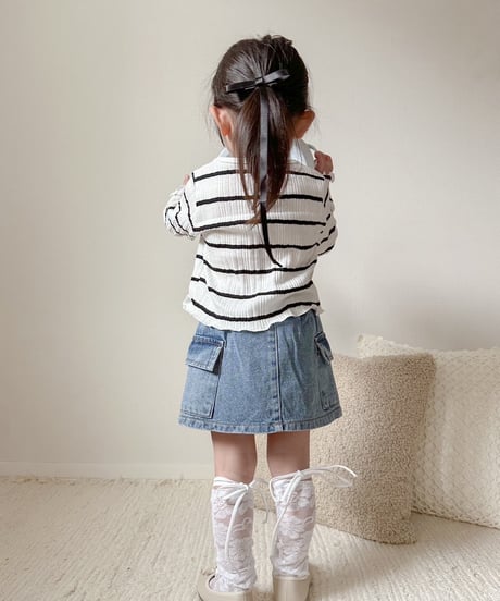 即納 lace up ribbon  socks
