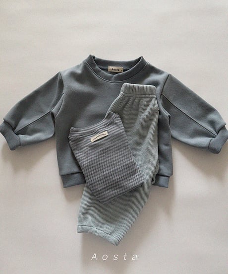 即納aosta Waffle pants
