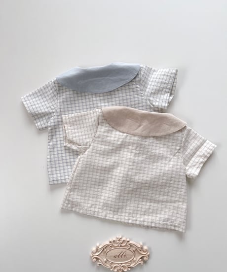 即納 bebeholic Sailor Marine blouse