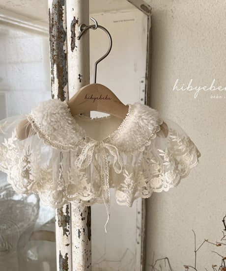 即納boa lace cape
