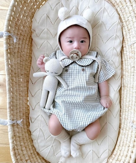 即納ponpon  bear  bonnet