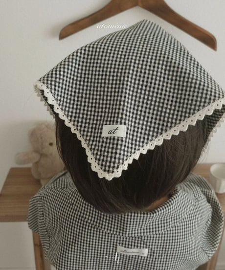 即納Ini check bandana