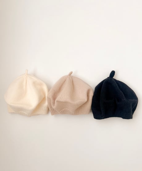 即納　knit béret