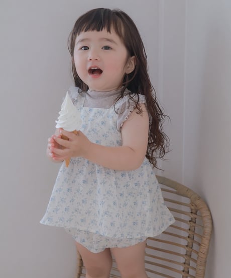予約 Anne shirley Floral Ribbon Blouse Setup