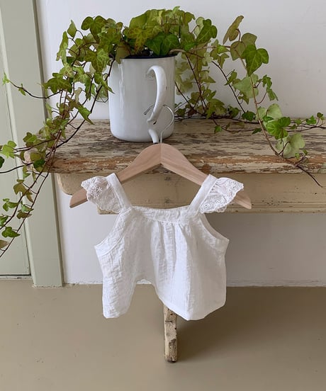 即納 bebeholic Leaf blouse