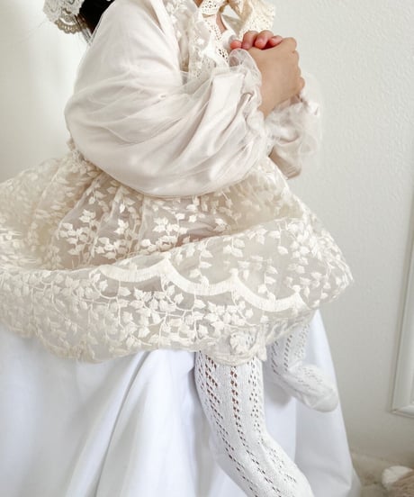 即納baby openwork color high socks