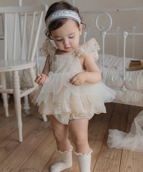 予約 OREN Shiny Tulle Suit