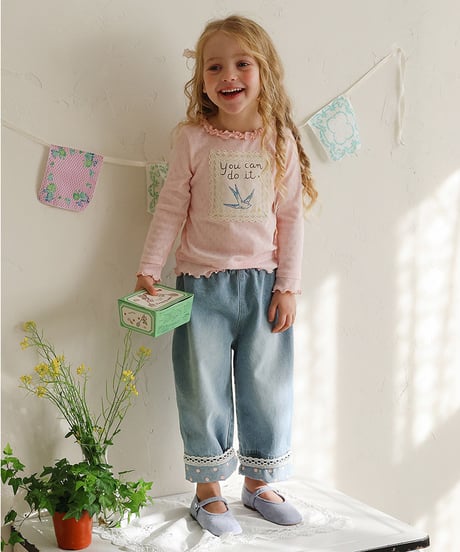 即納 FLO Lemans denim Pants