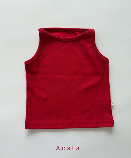 即納 aosta Everyday sleeveless tee
