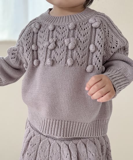 即納pokopoko  knit
