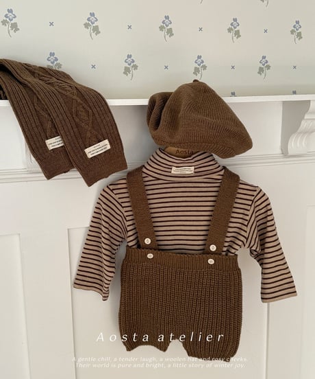 即納 aosta knit warmer