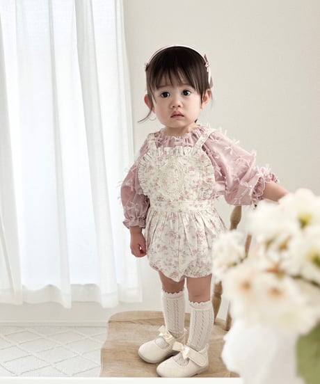 即納antique apron salopette