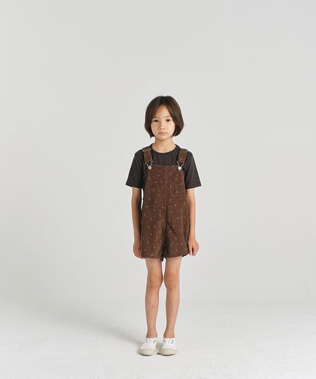 即納jeje Golden berry short overall
