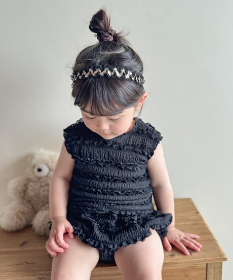 即納 bebe nine Lulu Bloomer Set