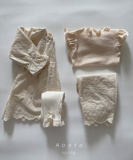 即納 aosta Camellia Leggings