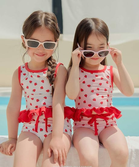 予約 melikey Berry Swim Set