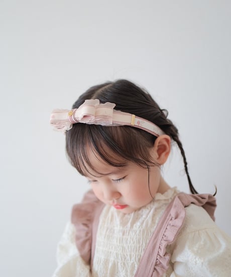 即納veil ribbon headband