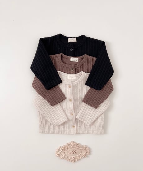 即納hibye Haribontgol cardigan
