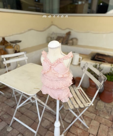 予約 marron Charming swimming suit