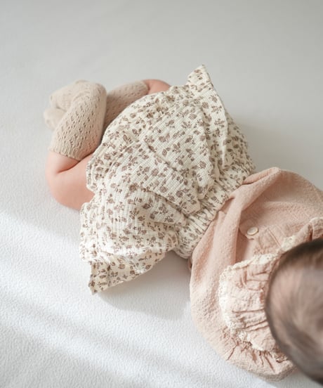即納 petit flower frill skirt