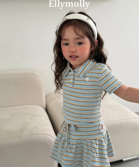 予約Elly Molly Sky frill skirt