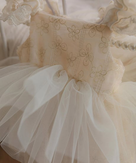 予約 OREN Shiny Tulle Suit
