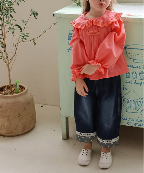 即納 FLO Lemans denim Pants
