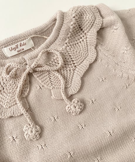 即納ribbon knit