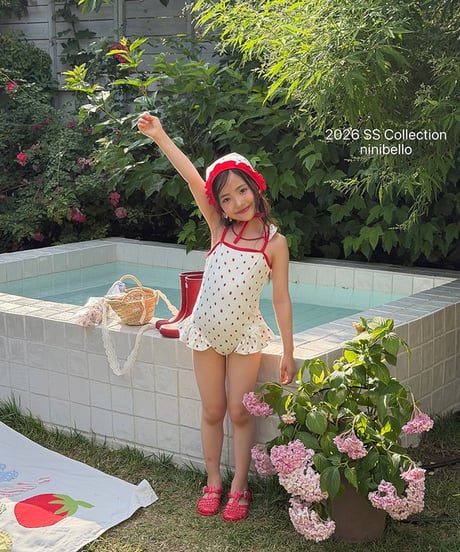 予約ninibello Rosy Berry Swimwear