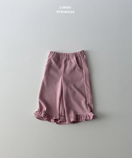 即納Lindo Ami-frill pants
