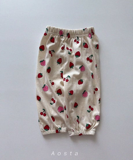即納aosta bong bong pants