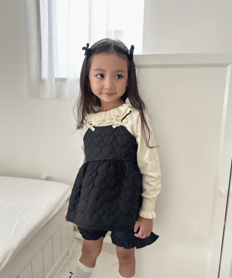即納　ruffle snow knit