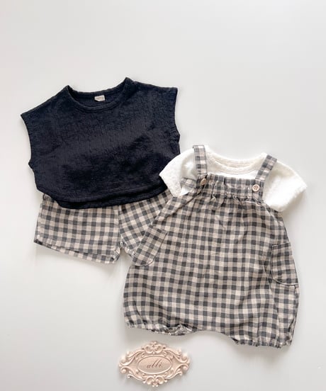 即納 nunubiel check pants