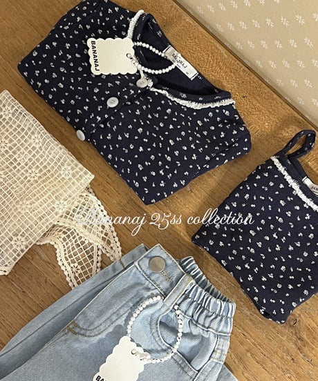 即納wide denim Pants