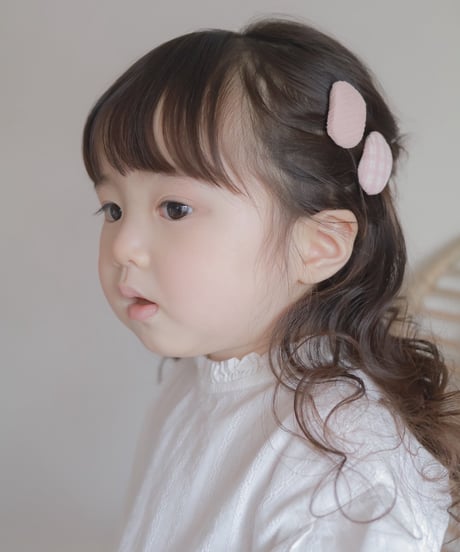 即納Natural Garden Oval Hair Clip Set