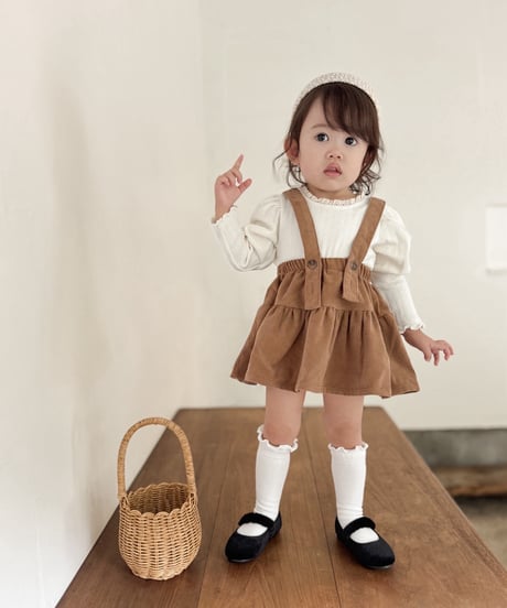 即納bebe nine frill half socks set