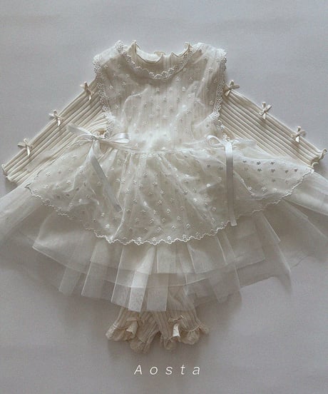 即納aosta Lace vest