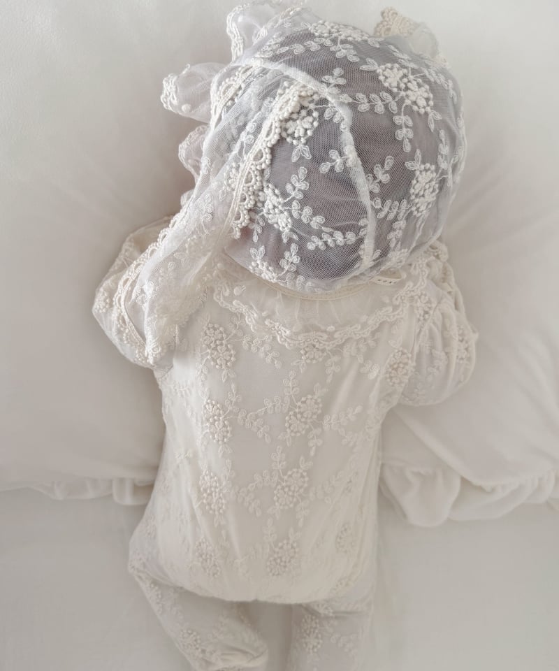 即納 monbebe Lace bunny bonnet | alli.
