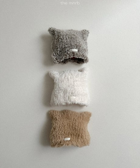 即納minirobe Buckle cat beanie