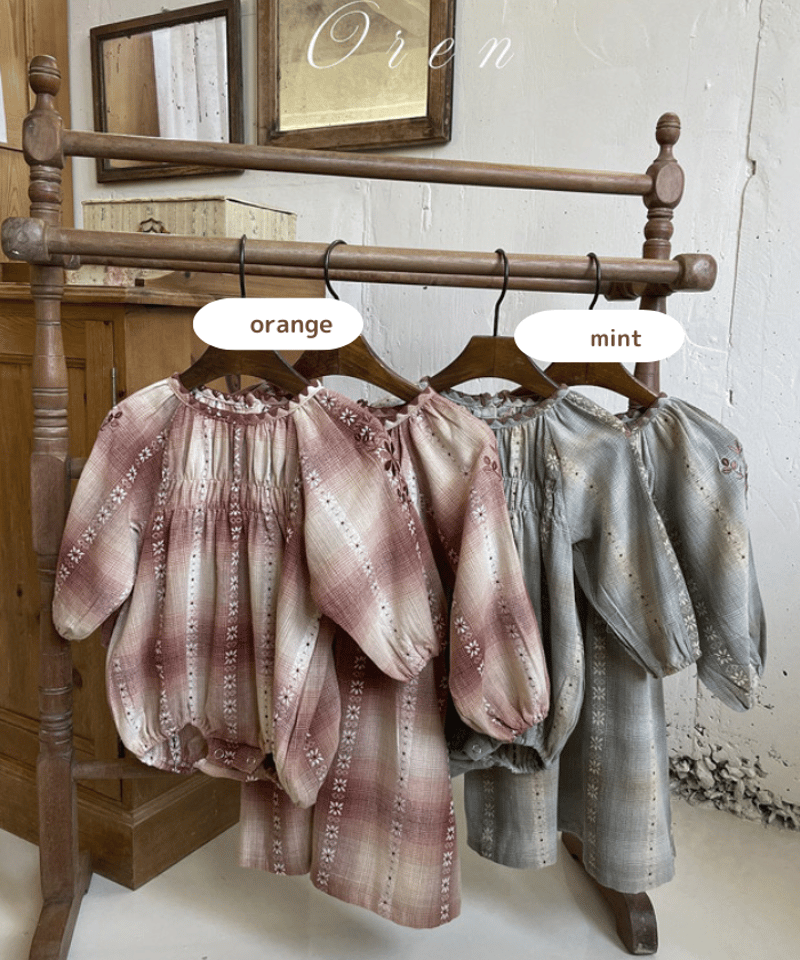 即納 OREN Autumn Mellow Checksuit | alli.