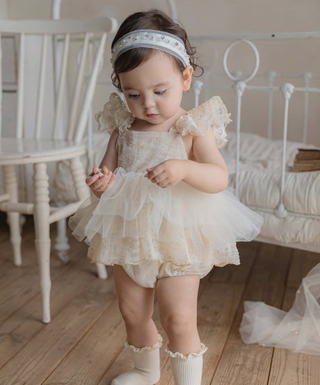 予約 OREN Shiny Tulle Suit