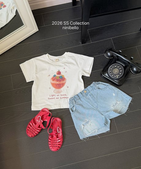 予約ninibello Summer bingsu tee